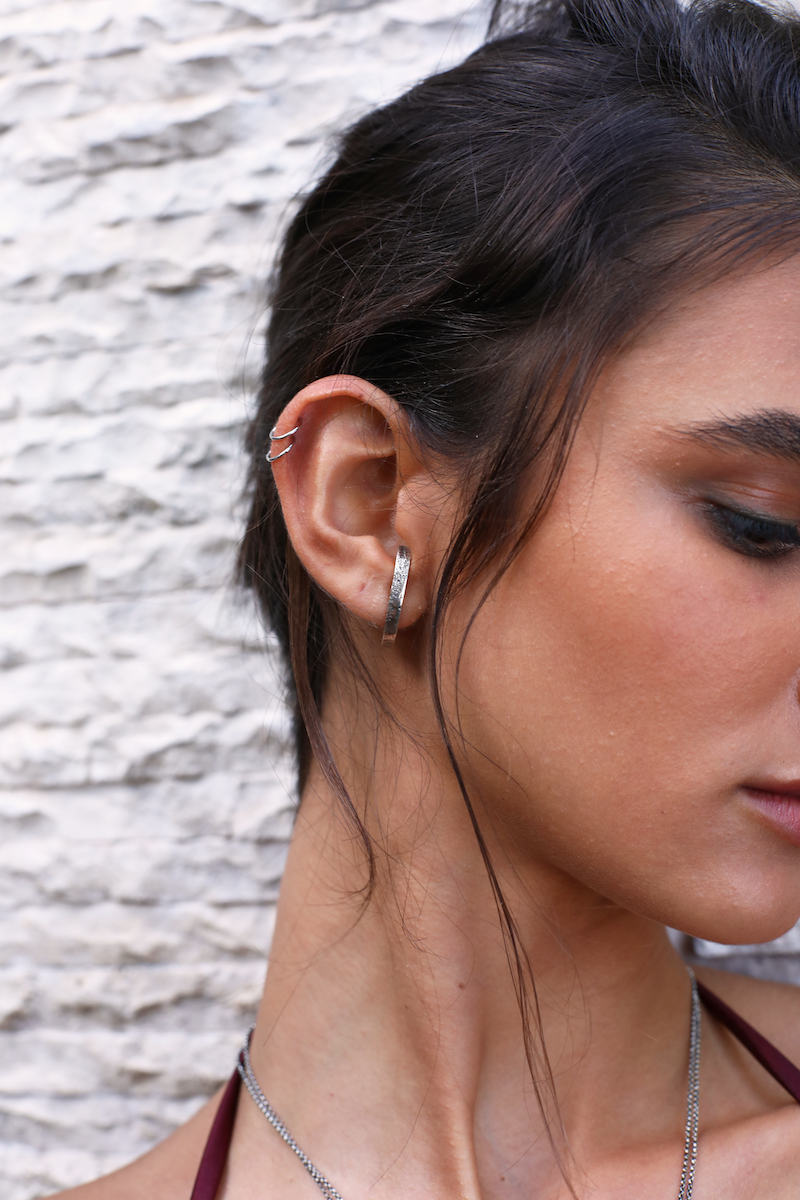 Earcuff Aisara Prata
